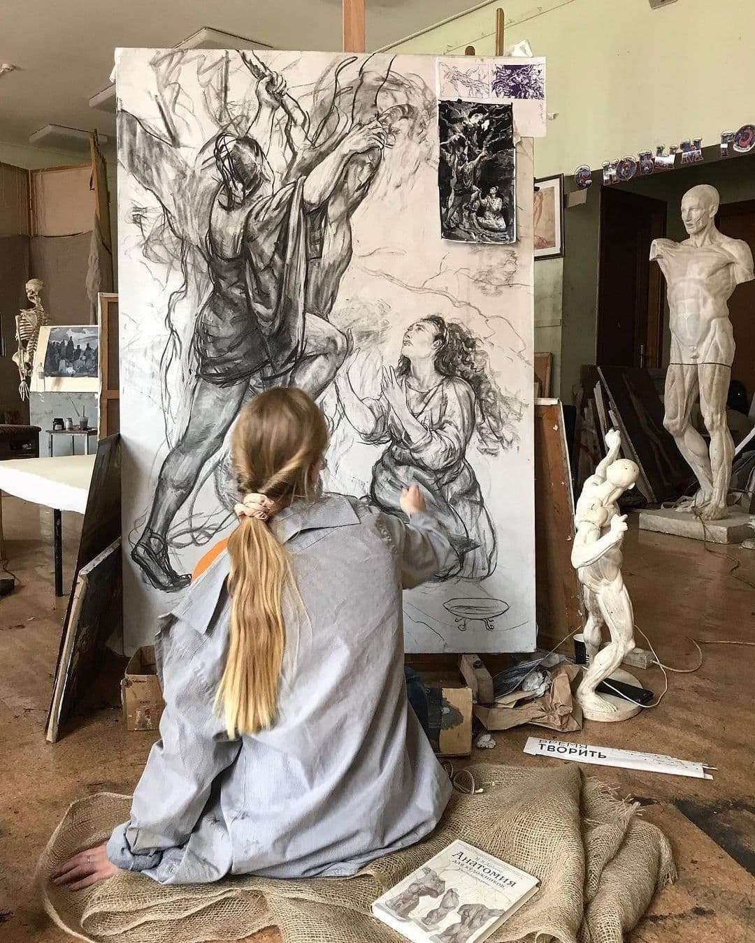 Handmade portrait